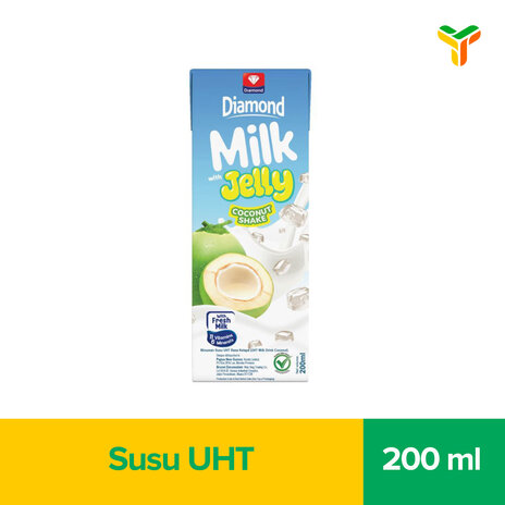 DIAMOND MILK JELLY COCONUT SHAKE 200ML