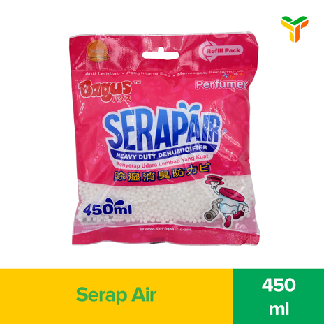 BAGUS SERAP AIR PERFUMED REFILL 450ML