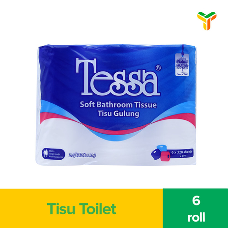 TESSA TOILET TISSUE PB02 6ROLL