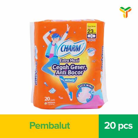 CHARM BF EXTRA MAXI WING 23CM 20S 