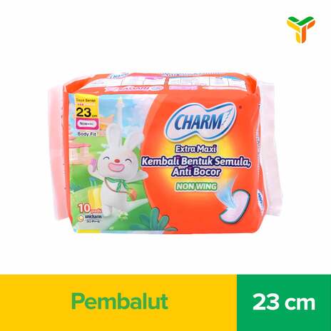 CHARM BF EXTRA MAXI NONWING 23CM 10S 