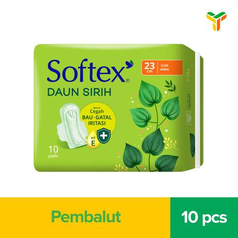 SOFTEX DAUN SIRIH WING 23CM 10S 1C48