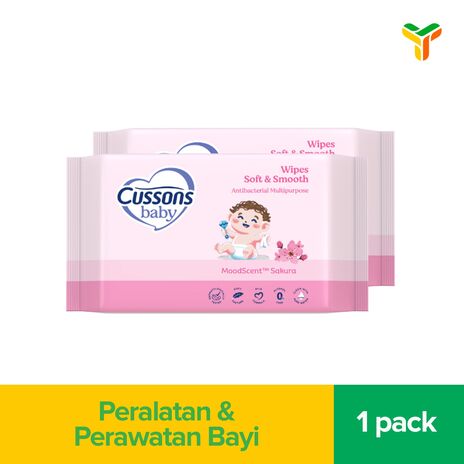 CUSSONS BABY WIPES SOFT N SMOOTH 10S BANDED