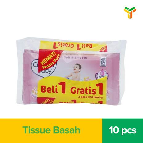 CUSSONS BABY WIPES SOFT N SMOOTH 10S BANDED_1C18P
