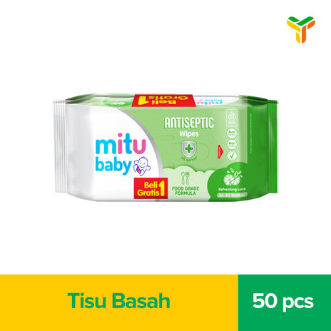 MITU BABY WIPES ANTISEPTIC 45S BANDED