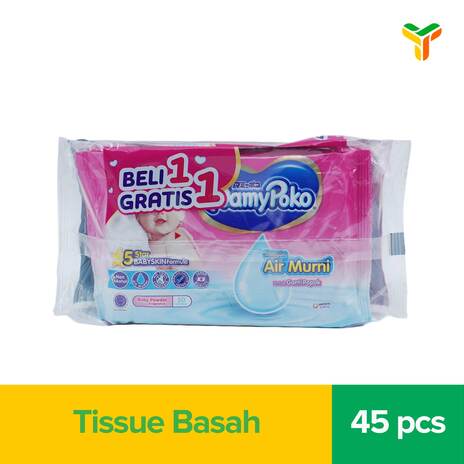 MAMY POKO BABY WIPES PERFUME 50S BANDED_1C12P