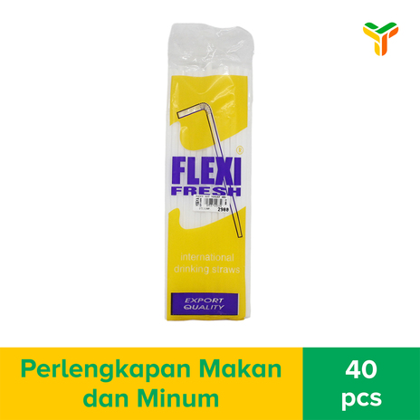 FLEXI SEDOTAN TEKUK PUTIH 40S