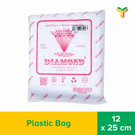 DIAMOND 12X25X03 1_4KG PLASTIK TAHAN PANAS