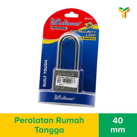 ROLINSON GEMBOK PANJANG STAINLESS 40MM
