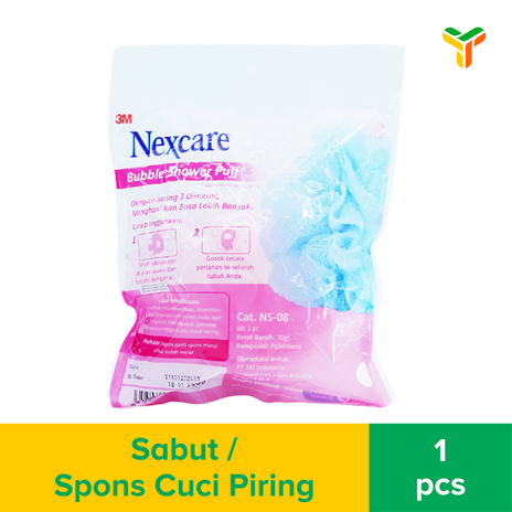 NEXCARE BUBBLE SHOWER PUFF NS_08