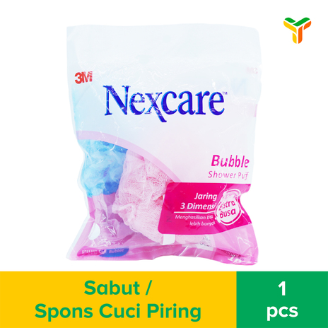 NEXCARE BUBBLE SHOWER PUFF NS_08