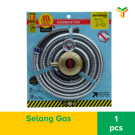 KENMASTER SELANG GAS PAKET W PROTECTOR