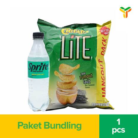 CHITATO BUNDLING DENGAN SPRITE ZERO 390ML HARGA SPECIAL RP 18850 