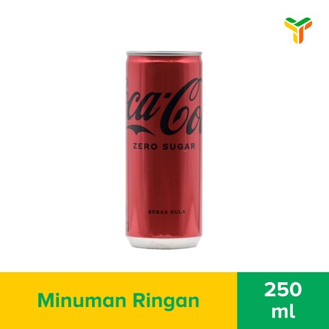 1 KARTON COCA COLA ZERO CAN 250 ML