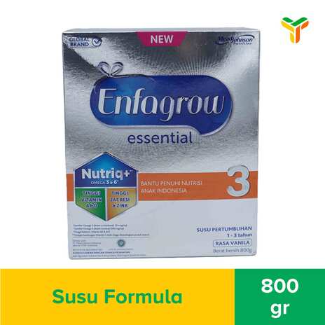 ENFAGROW ESSENTIAL 3 VANILA 800G _1C12P