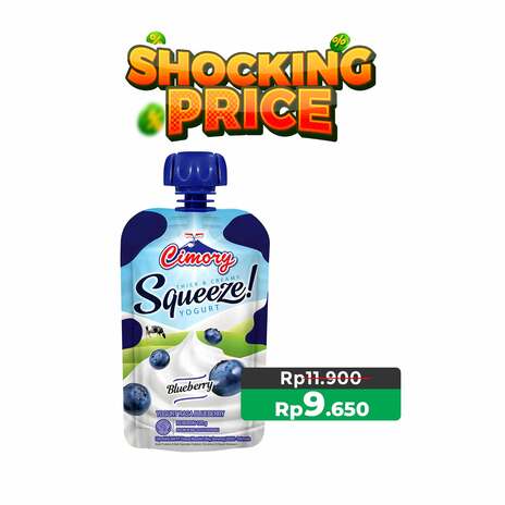 CIMORY SQUEEZE BLUEBERRY 120GR C24