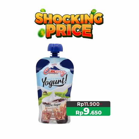 CIMORY SQUEEZE BROWN SUGAR 120GR C24